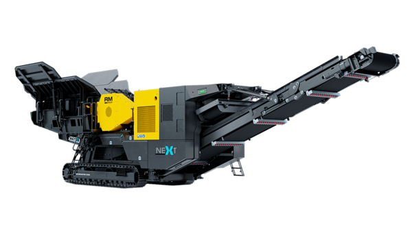 RM J110X - tracked jaw crusher  RM J110X Mobile Jaw Crusher